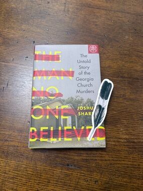 BOTM | The Man No One Believed by Joshua Sharpe | Hardcover Book